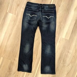 Buffalo King X Basic men's dark wash jeans 32w 34l